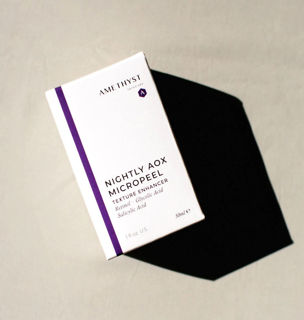 Nightly AOX Peel in its packaging